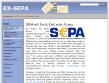Tablet Screenshot of ex-sepa.de